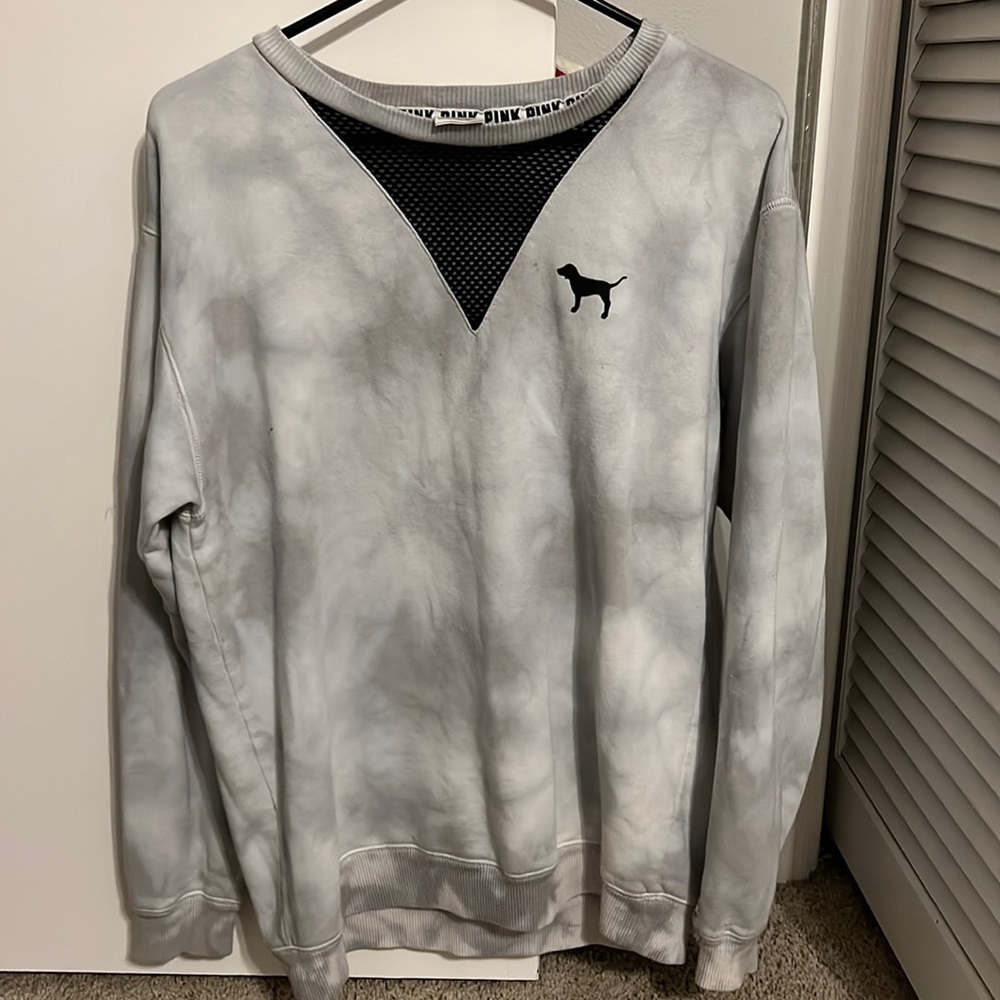 Tye dye crew neck PINK sweatshirt